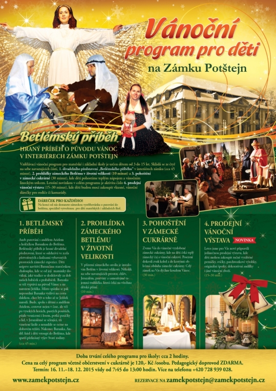 Jupííí, školní výlet na zámek v zimě!